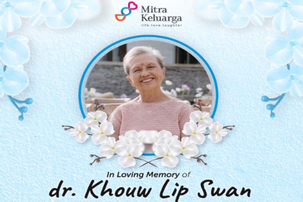  Pendiri Mitra Keluarga (MIKA) dan Kalbe Farma (KLBF) Khouw Lip Swan Berpulang