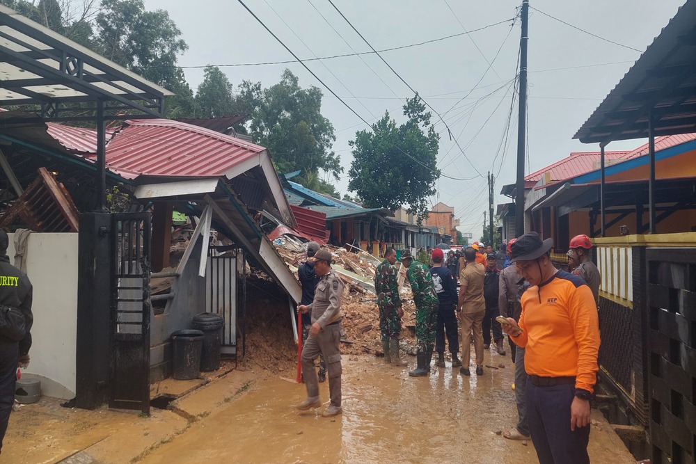  Hujan Deras Berhari-Hari, Bencana Longsor Melanda Sejumlah Wilayah di Batam