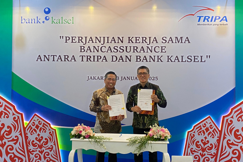  TRIPA dan Bank Kalsel Terapkan Resharing Asuransi Kredit sesuai POJK 20/2023