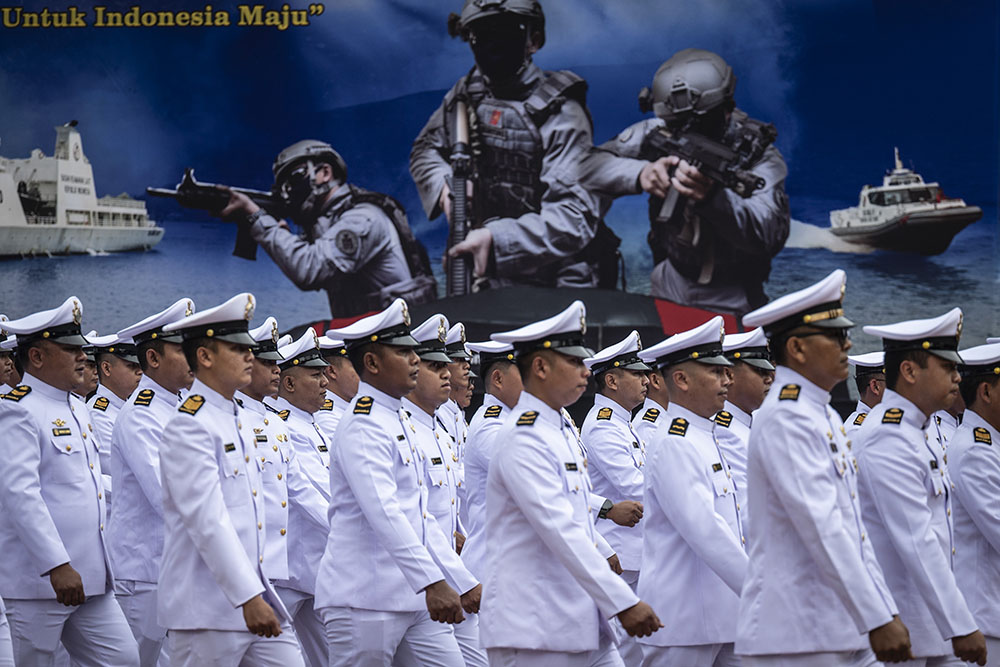  Upacara Peringatan HUT Ke-19 Bakamla