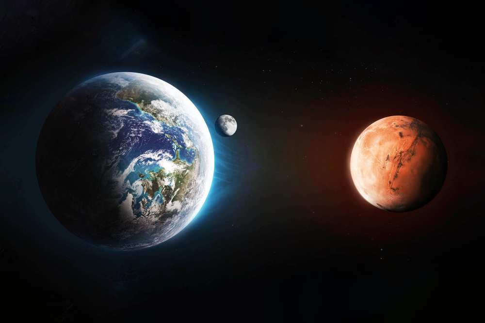  Fenomena Langit Januari 2025, Konjungsi Bulan dan Mars