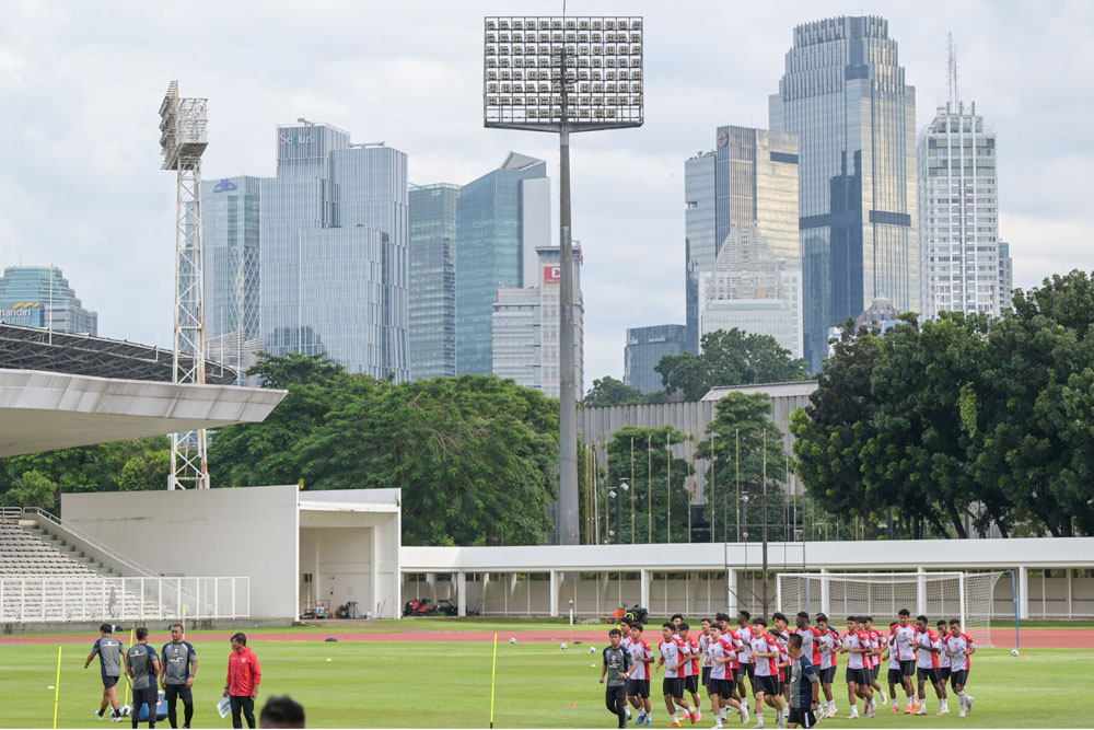  Latihan Timnas U-20 Jelang Piala Asia