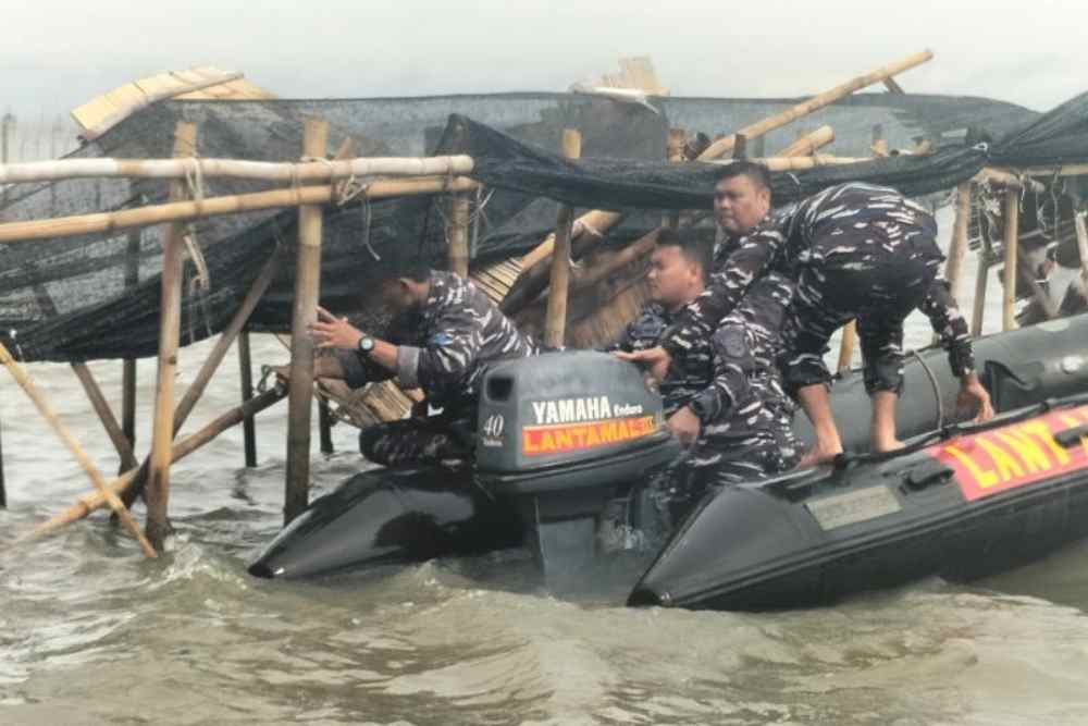  TNI AL Tegaskan Pembongkaran Pagar Laut di Tangerang Sesuai Perintah Prabowo