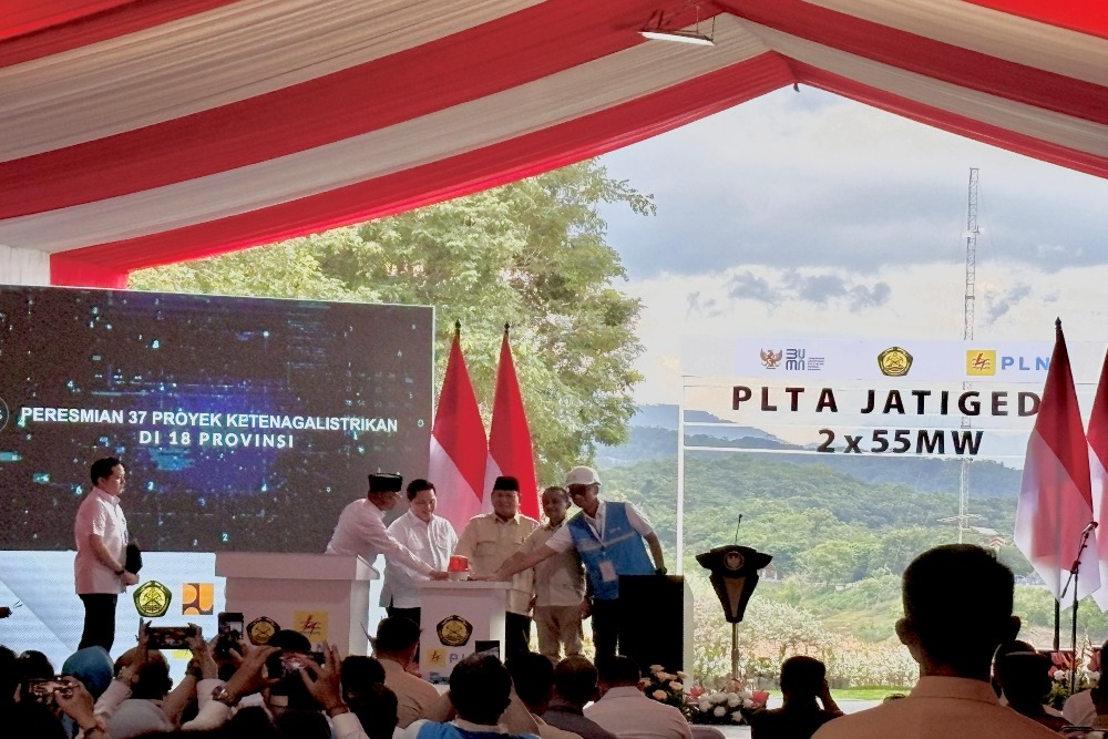  Prabowo Resmikan 26 Proyek Pembangkit Listrik, Nilainya Capai Rp72 Triliun