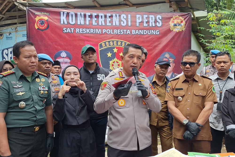  Rugikan Triliunan Rupiah, Penambang Emas Ilegal di Kabupaten Bandung Ditangkap