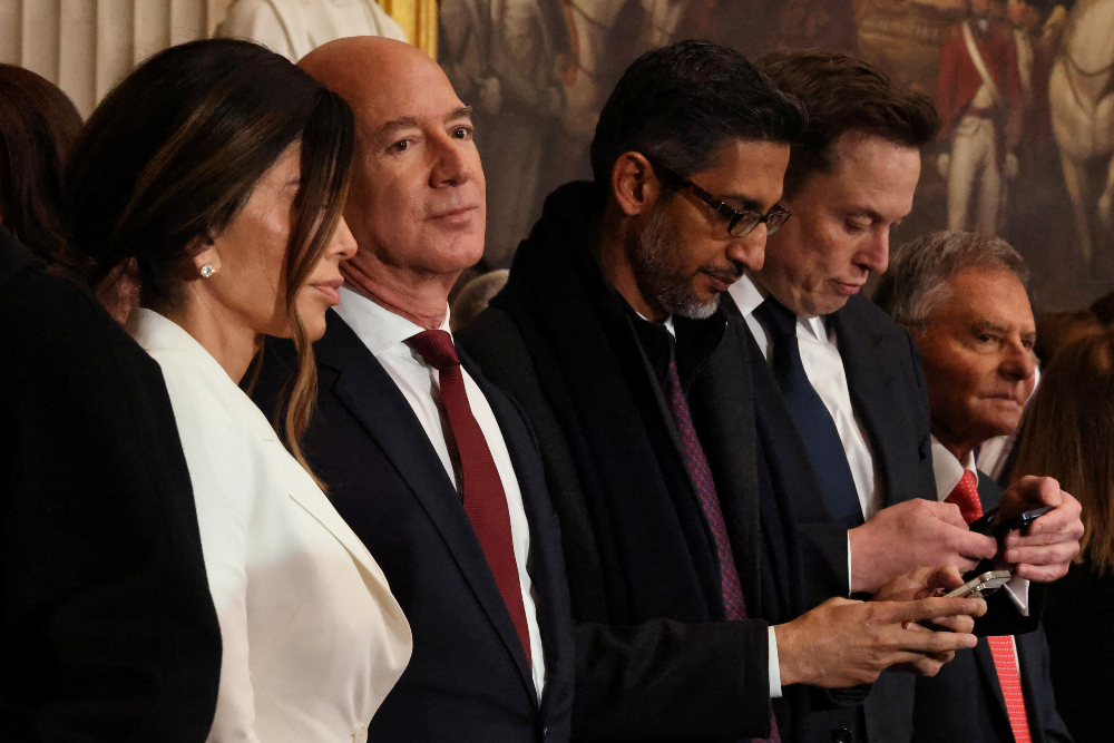  Elon Musk, Bos TikTok, hingga Presiden Argentina Hadiri Pelantikan Trump