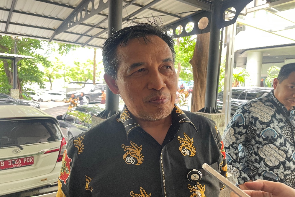 Sekretaris Jenderal (Sekjen) Kemendag Isy Karim saat ditemui di Kantor Kemendag, Jakarta, Selasa (21/1/2025). —Bisnis/Rika Anggraeni