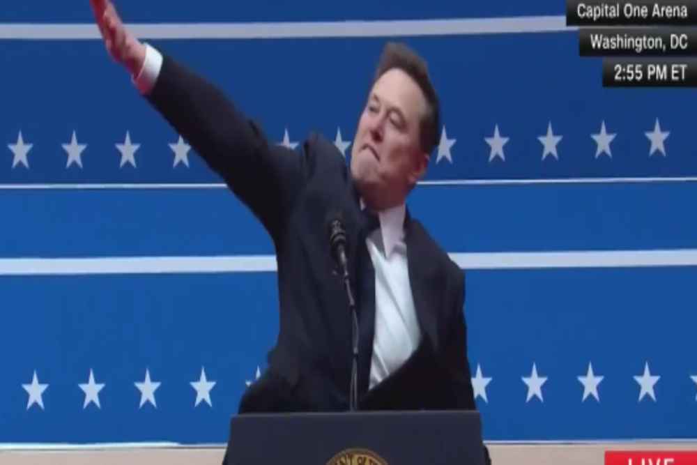  Video Detik-detik Elon Musk Beri Salam ala Nazi di Pelantikan Donald Trump