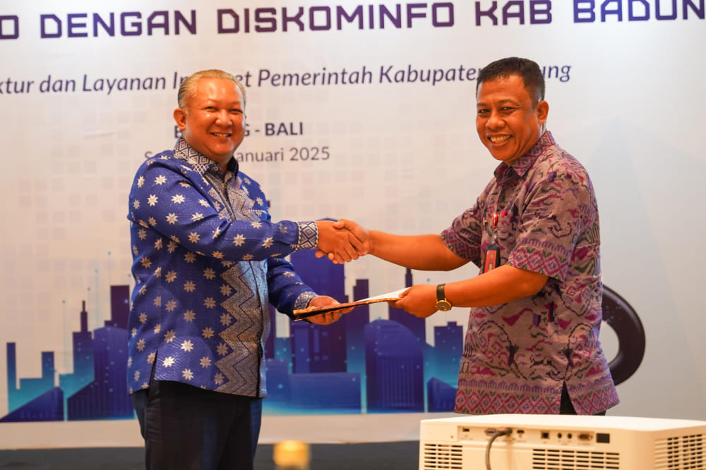  Diskominfo Gandeng Moratelindo Dorong Transformasi Digital di Badung