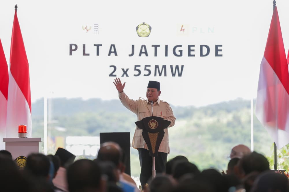  Prabowo Resmikan 37 Proyek Listrik, Targetkan Ekonomi Tumbuh 8%