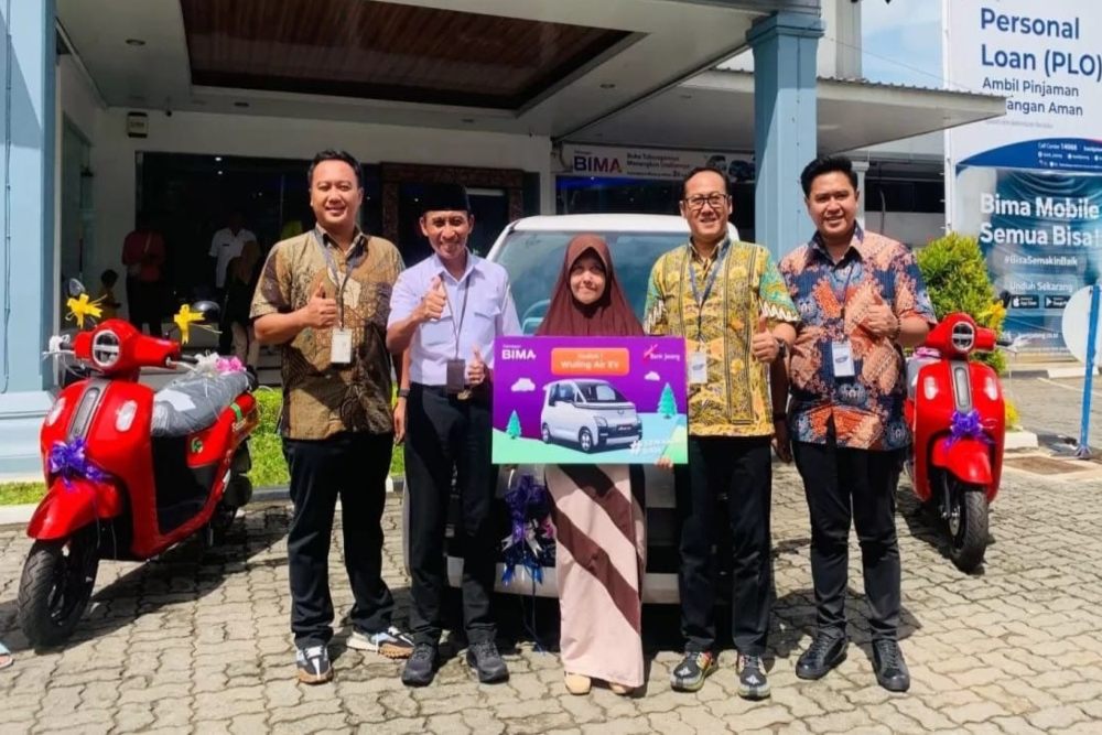  Enam Nasabah Bank Jateng Kendal Raih Hadiah Kendaraan Listrik