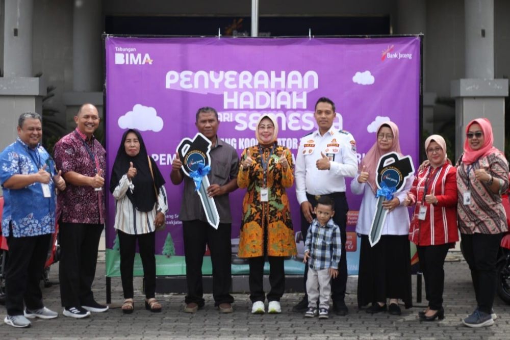 Bank Jateng Tegal Apresiasi Nasabah dengan Hadiah Kendaraan Listrik