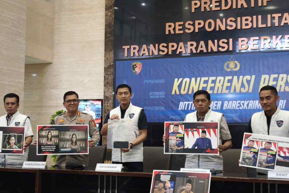  Bareskrim Polri Tetapkan 1 Tersangka dan 1 Buron Kasus Teknologi Deepfake AI