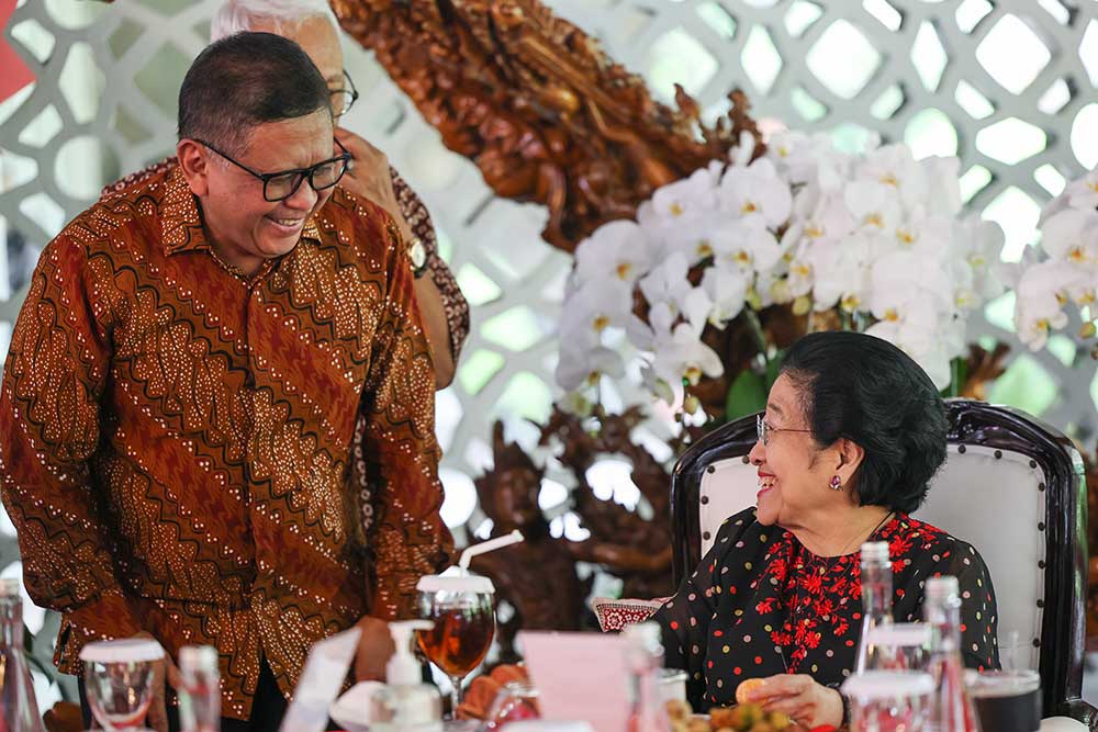  Suasana Perayaan Ulang Tahun Ke-78 Megawati Soekarnoputri di Istana Batu Tulis Bogor