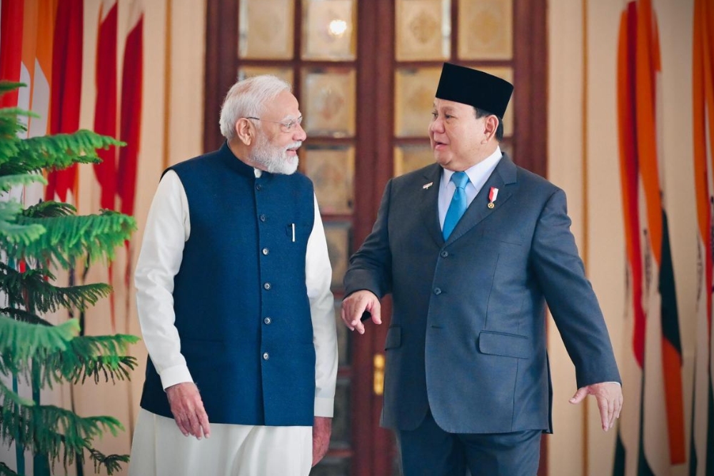  Bertemu Narendra Modi, Prabowo: India Sahabat Lama Indonesia