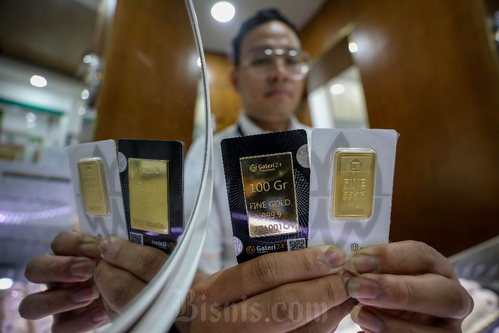  Harga Emas Antam Hari Ini Turun di Pegadaian, 1 Gram Dibanderol Rp1.637.000