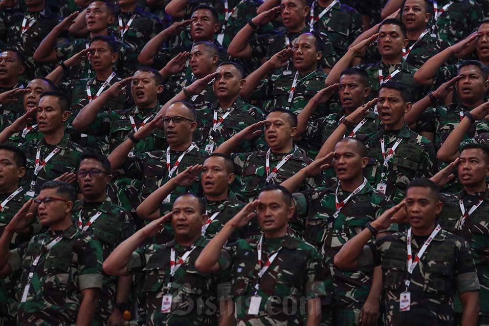  TNI Gelar Rapim Bahas Arahan Presiden Prabowo Subianto