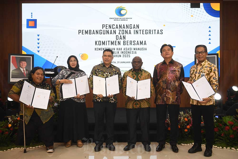  Kementerian HAM Canangkan Zona Integritas dan Komitmen Bersama