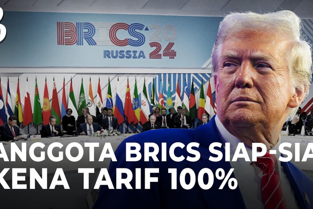  VIDEO: Lagi! Trump Ultimatum BRICS Akibat Upaya Dedolarisasi