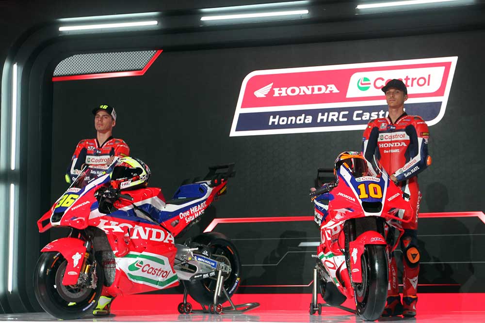  Peluncuran Tim Balap Honda di MotoGP