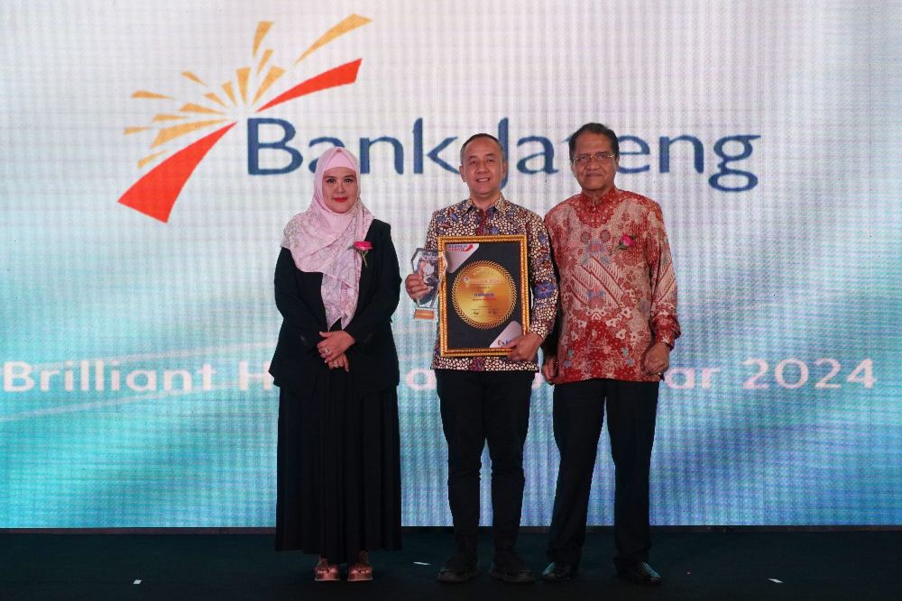 Bank Jateng Raih Tiga Penghargaan di Indonesia Human Capital Brilliance Awards 2024