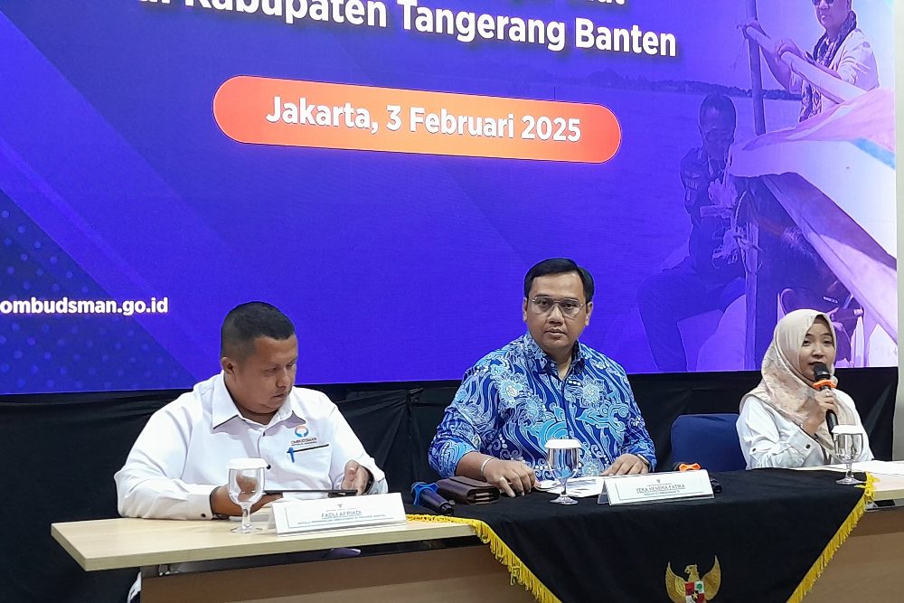  Ombudsman: Nelayan Rugi Rp24 Miliar Akibat Pagar Laut Tangerang