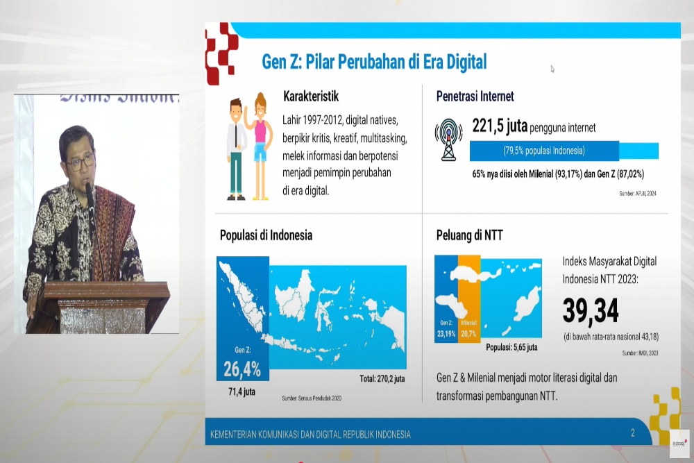  Komdigi: Gen Z Pilar Perubahan pada Era Digital