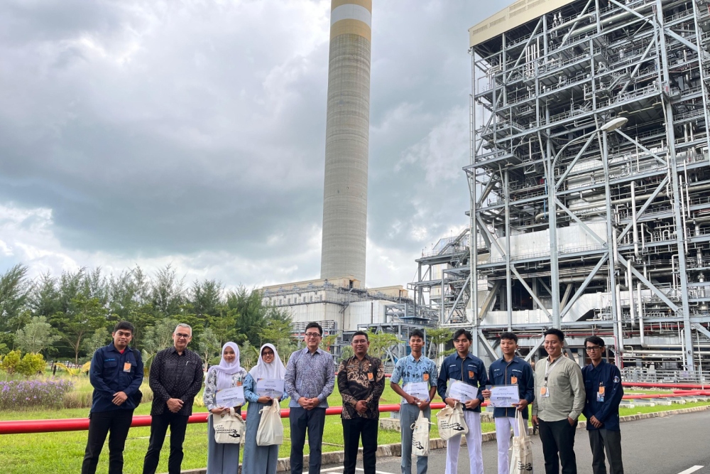  Bhimasena Power Indonesia Ajak Pelajar SMA Keliling PLTU Batang