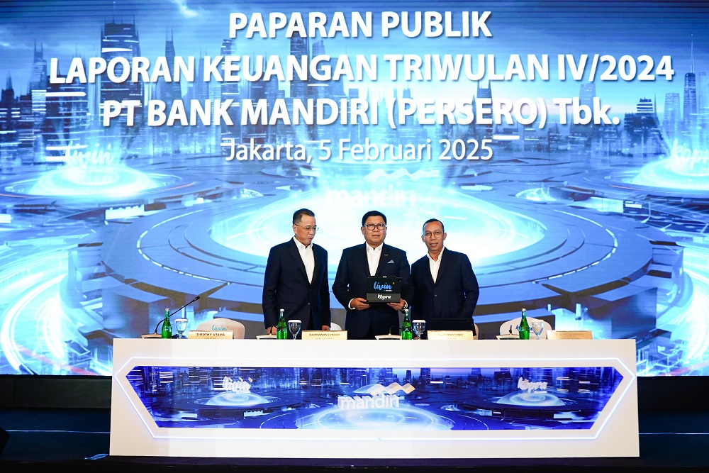  Bank Mandiri Perkuat Wholesale & Kredit Berkelanjutan 2024