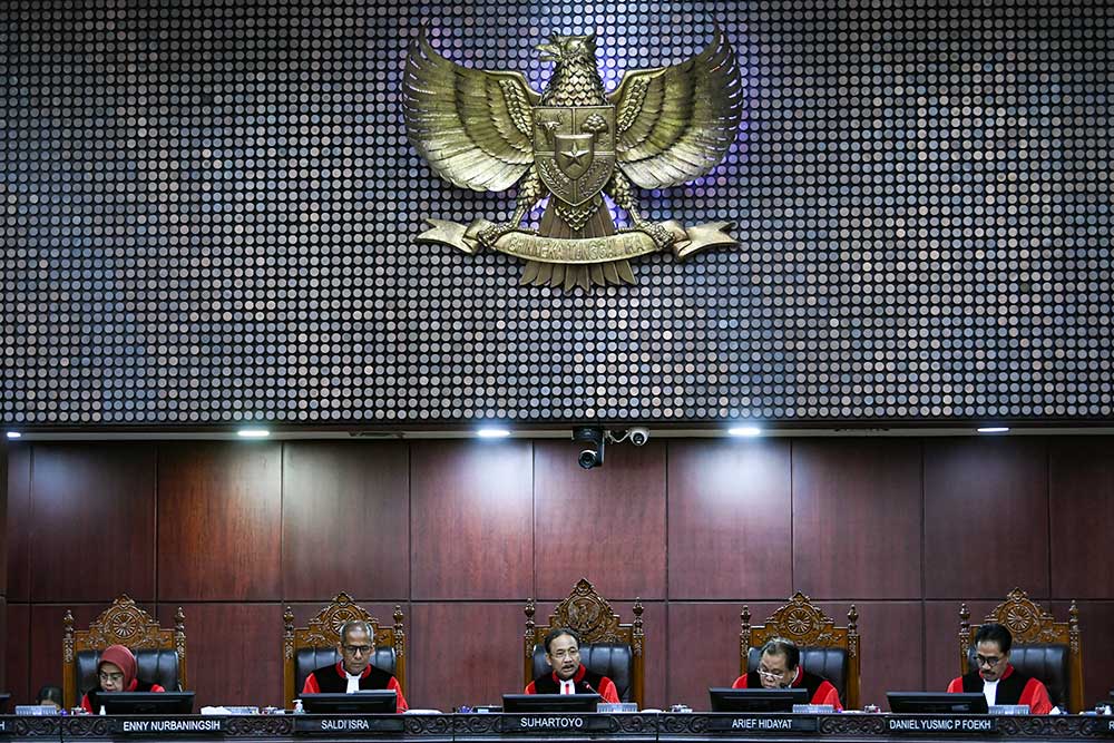  Sidang MK ungkap Sejumlah Kejanggalan di Pilkada Serang