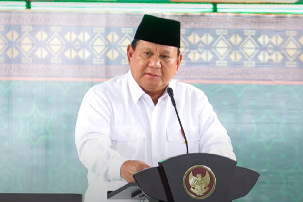  Bakal Tindak Koruptor, Prabowo: Semua Termasuk Presiden dan Wapres