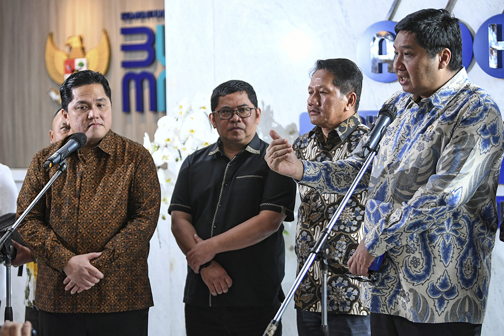  Rapat Koordinasi Menteri BUMN dan Menteri PKP