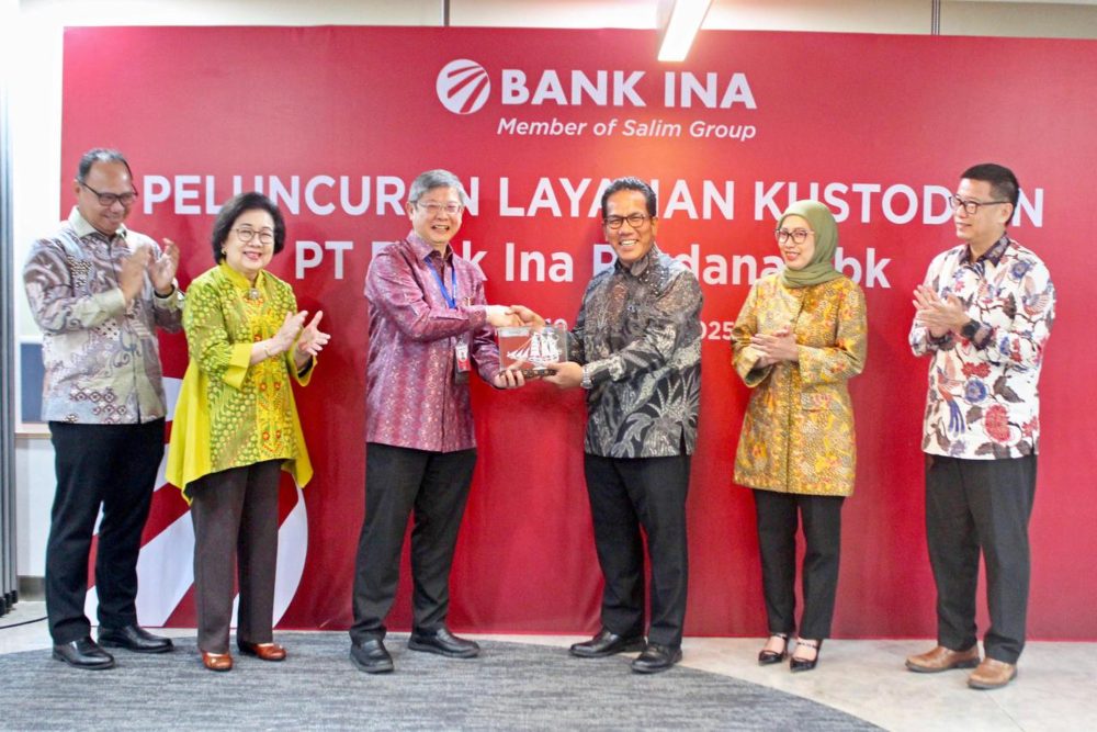  Bank INA Resmi Menjadi Bank Kustodian
