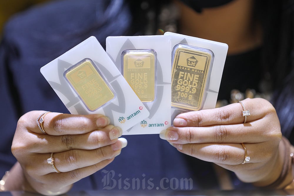  Harga Emas Antam Naik Rp25.000 Hari Ini, per Gram Tembus Rp1.692.000