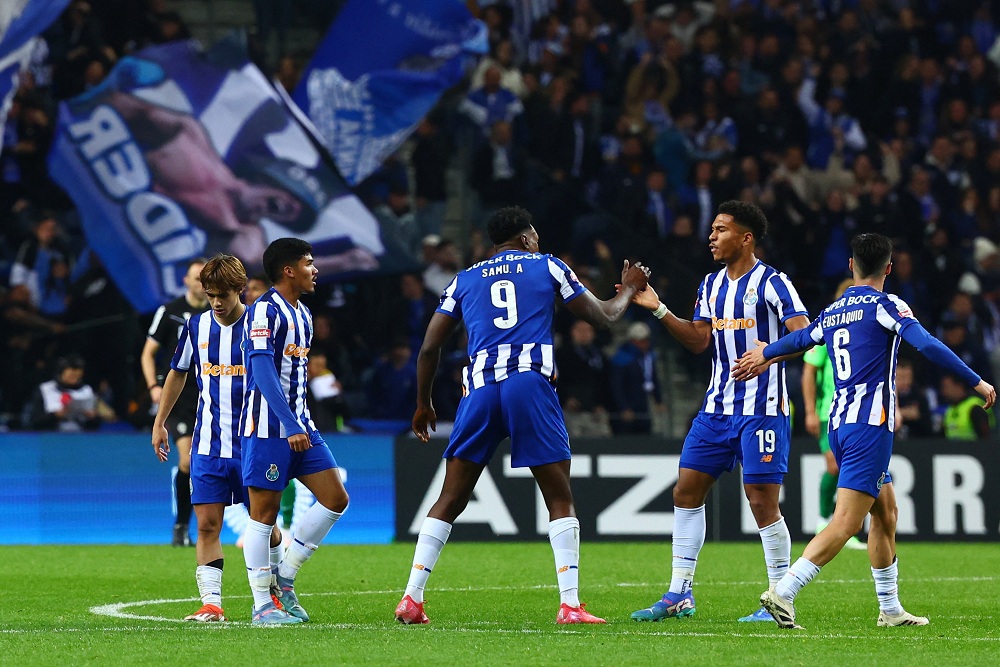 Prediksi skor Porto vs AS Roma dalam lanjutan Liga Europa 2024-2025 / Reuters-Pedro Nunes