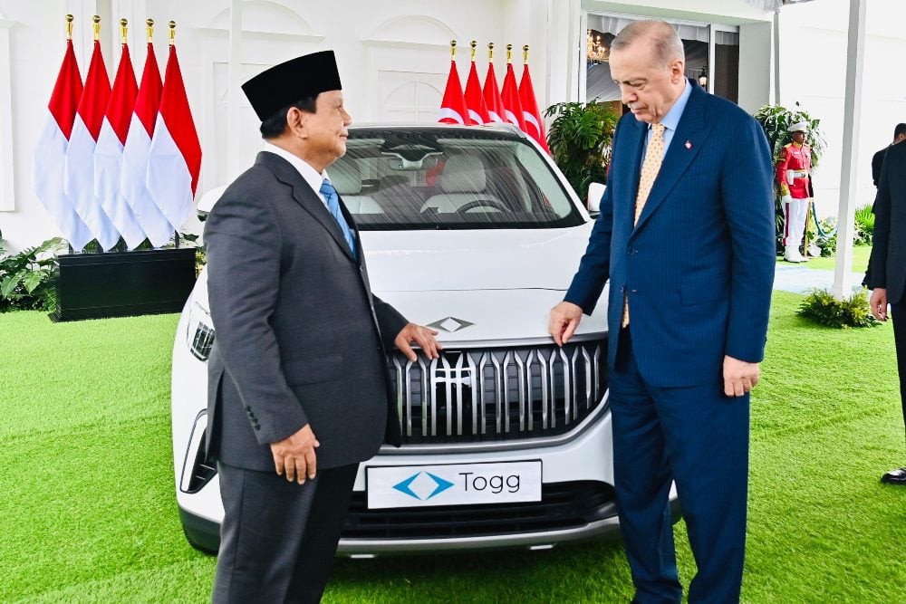  KPK Minta Prabowo Laporkan Hadiah Mobil Listrik Togg T10X dari Erdogan