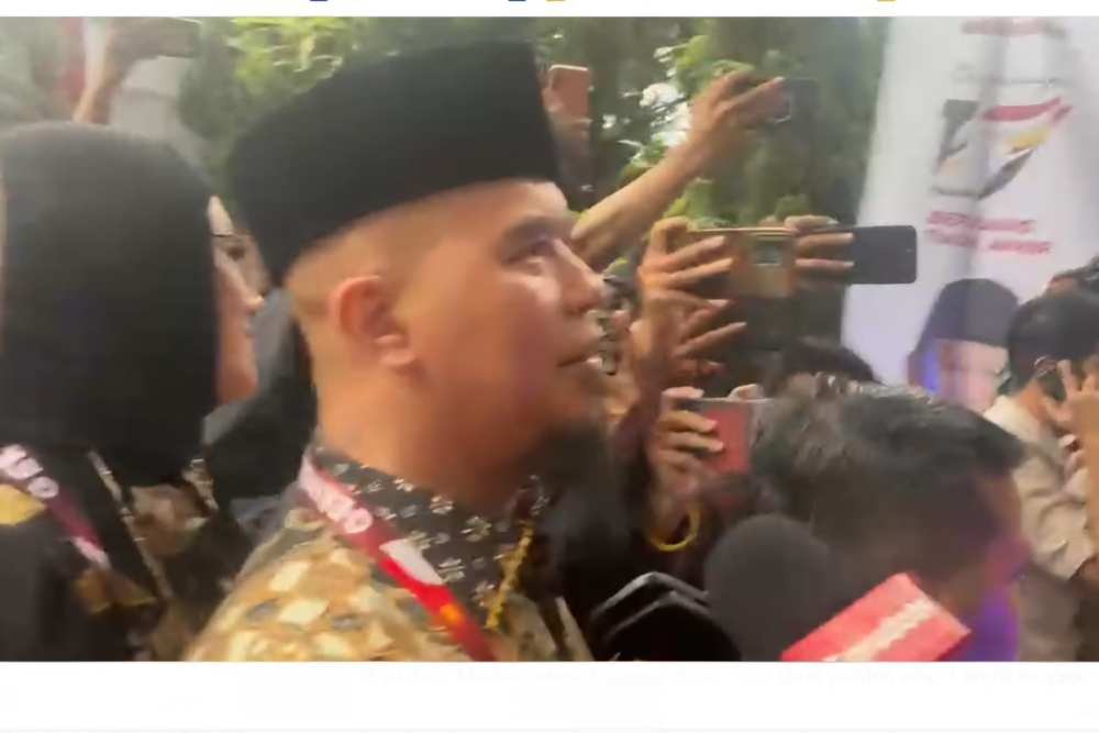  Ahmad Dhani dan Mulan Jameela Bonceng Tiga Usai Silaturahmi KIM