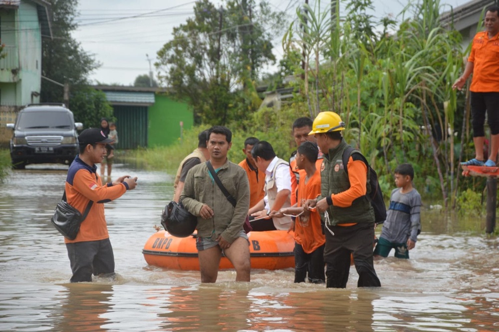  246 KK di Banyuasin Terendam Banjir, Imbas Hujan Deras