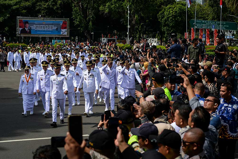  Presiden Prabowo Subianto Lantik Sebanyak 961 Kepala Daerah