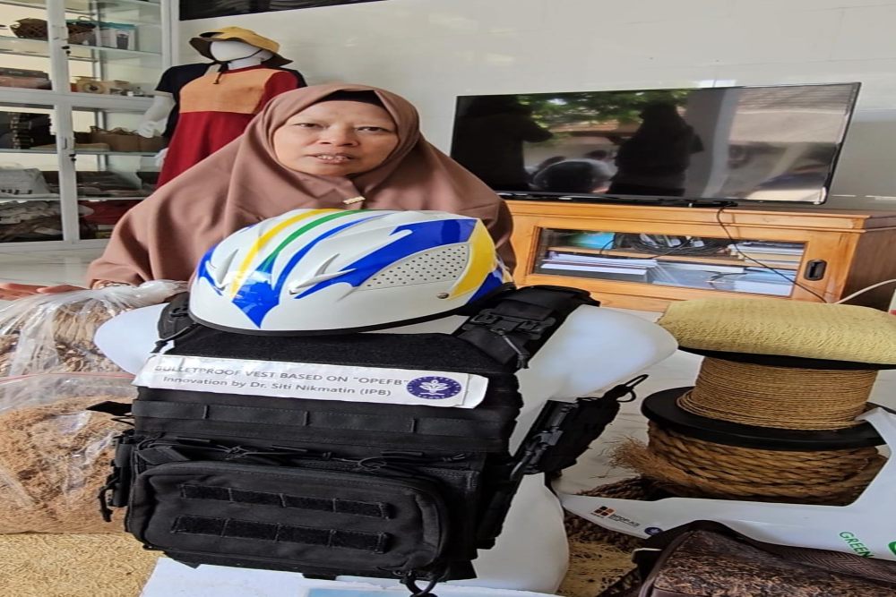  Tandan Kosong Sawit Ternyata Bisa Diolah Jadi Helm Motor