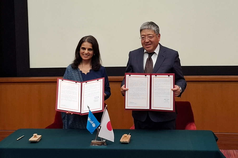  Bantu MBG di Papua, Jepang dan UNICEF Kucurkan Hibah Rp54,44 Miliar