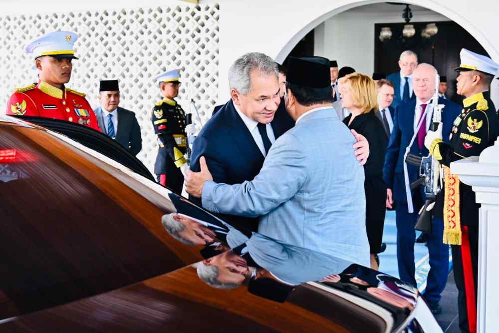  Sambangi Prabowo di Istana, Sergei Shoigu Bawa Pesan Khusus dari Putin