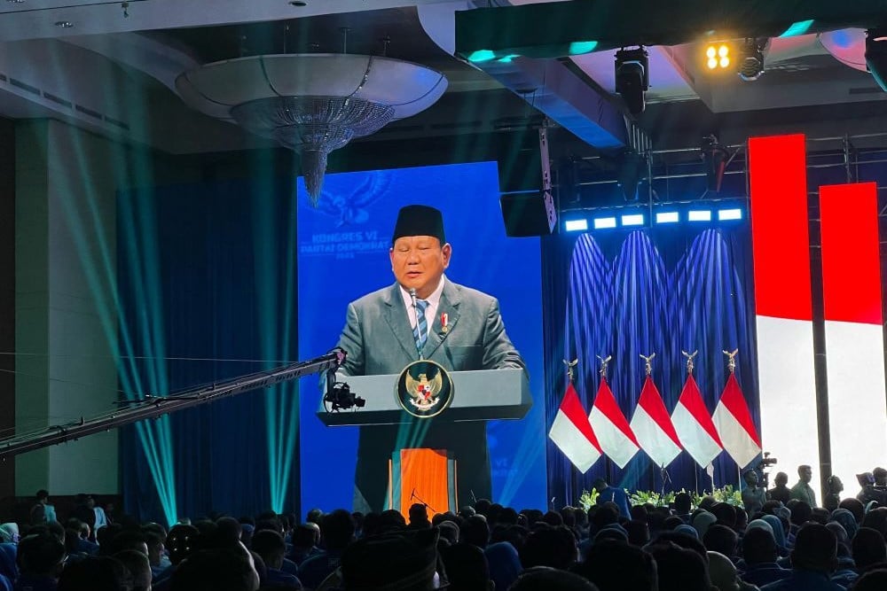  Prabowo Singgung Proyek Giant Sea Wall Banten-Gresik Jadi Prioritas Infrastruktur