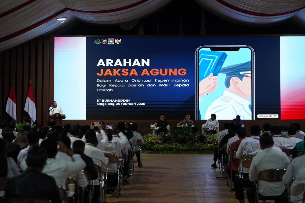 Jaksa Agung dan Kapolri Beri Arahan Cegah Korupsi di Retret Kepala Daerah