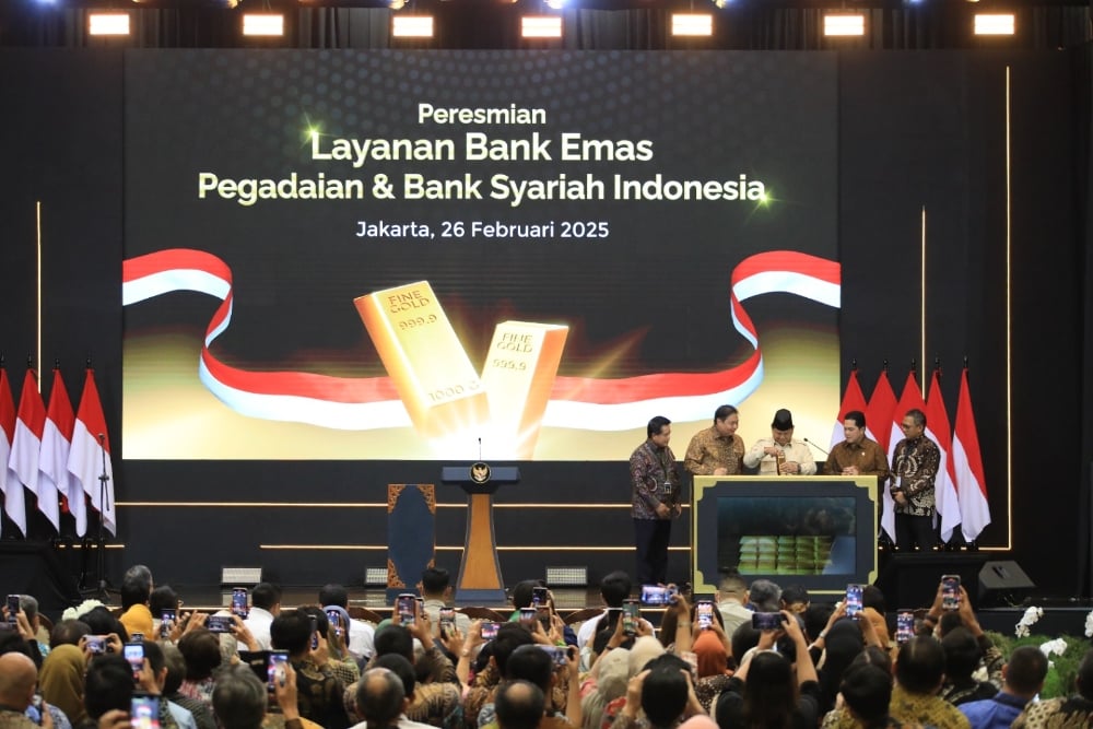  Layanan Bank Emas Pegadaian Diresmikan Presiden, Kontribusi Holding Ultra Mikro Perkuat Ekonomi Nasional