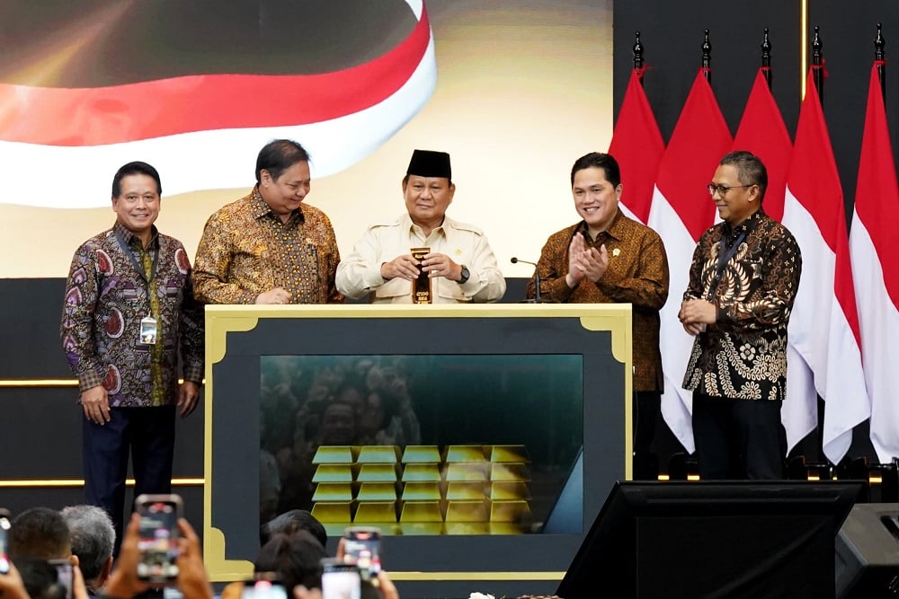  Resmi Diluncurkan Presiden Prabowo, BSI Jadi Bank Emas Syariah Pertama di Indonesia