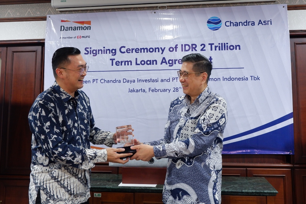  Chandra Asri (TPIA) Raih Fasilitas Kredit Rp2 Triliun dari Bank Danamon