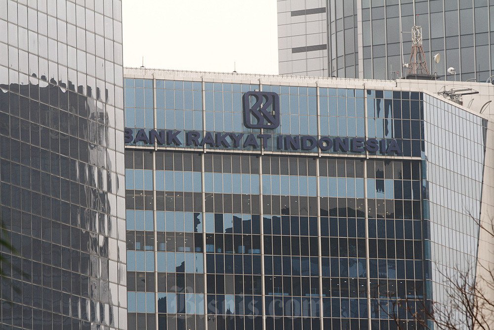 Gedung Bank BRI Jakarta. / Bisnis-Himawan L Nugraha