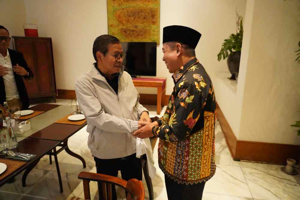 Ketua DPRD DKI Jakarta menemui Pramono Anung di Hotel Dharmawangsa pada Rabu (18/12/2024)/Istimewa