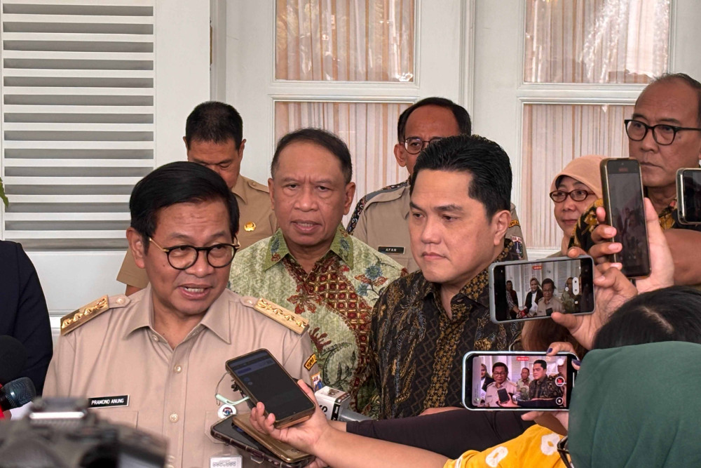  Erick Thohir Temui Pramono, Minta Pakai JIS untuk Agenda Timnas dan Piala Presiden